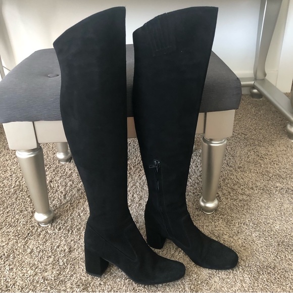 VINCE Blythe over the knee suede boots🥰🥰 - Picture 4 of 10